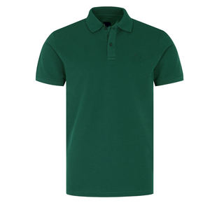 Camiseta de Hombre de Alta Calidad, 100% Algodón Jersey, Tejido Sólido, Bordada, de Secado Rápido, Casual, Manga Corta, con Botones, Logotipo Personalizado en la Parte Delantera, 200g - Product Image 1