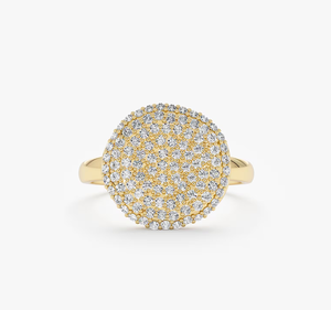 Bague vintage en or avec diamant de laboratoire certifié IGI, taille brillant, haute pureté, pour femme, idéale pour fiançailles, mariage, anniversaire, ou usage quotidien - Product Image 1