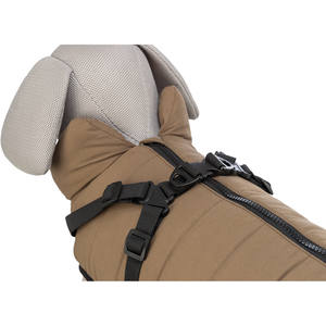 Manteau Harnais d'Hiver Pirou pour Animaux de Compagnie Taille XS 27 cm Couleur Sable - Product Image 4