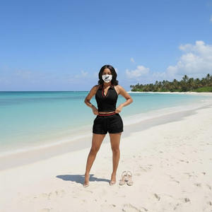 Ensemble de jupes personnalisées OEM pour femmes, comprenant un crop top à capuche avec impression de logo décontractée, idéal pour l'hiver - Product Image 5