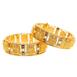 Nakshi Screw Type Kada 2x6 Fashion Bangle - Product Image 2
