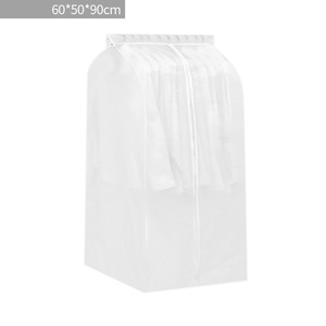 Housse de protection anti-poussière pour vêtements avec fermeture éclair, sacs de rangement suspendus pour costumes, protège-vêtements - Product Image 5