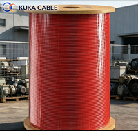 IEC 60502-1-konformes 12/20(24)kV 35mm²50mm²70mm² Einadriges Mittelspannungs-Stromkabel |   CU/XLPE/STA/PVC |   Aluminiumdraht-Armiertes Kabel (AWA)