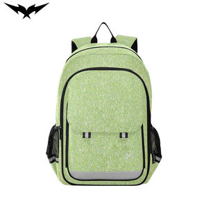 Custom Logo Design Glitter Material Waterproof <b>Backpack</b> for Kids Stylish Dance Bag <b>with</b> Zipper Closure - Product Image 5