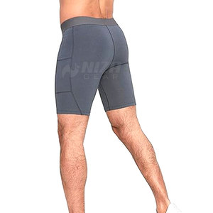 Custom Logo Low Moq Tight <b>Men</b> Running Gym <b>Compression</b> <b>Shorts</b> New Arrival <b>Compression</b> <b>Shorts</b> - Product Image 2