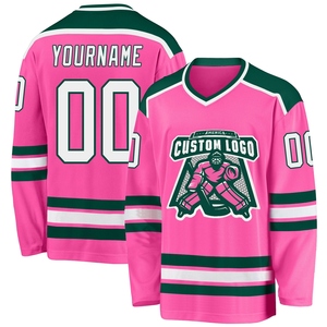 Maillot de hockey rouge-or royal personnalisé de qualité supérieure, vente en gros, best-seller, directement de l'industrie - Product Image 4