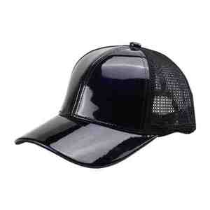 Casquette de baseball unisexe réglable en cuir avec impression en relief, logo personnalisé, tissu courant, utilisation quatre saisons - Prix pour la vente en ligne - Product Image 2