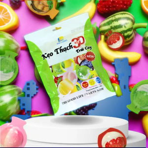Caramelos de Gelatina de Frutas Mochi 3D Coloridos, Sabor Afrutado Dulce, DAI LONG para Niños, Postre de Verano, Fabricado en Vietnam - Product Image 1