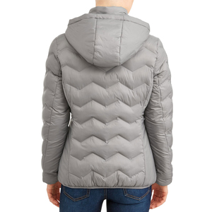 Latest Fashion Custom Logo Women's Puffer Jacket Casual Bubble Jacket for Women Bomber Padded Quilted Winter Jacket for Women - Product Image 6