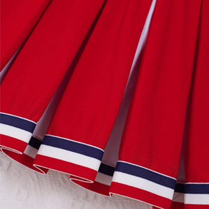 Uniformes de Animadoras Personalizados al por Mayor con Logotipo, Conjuntos de Disfraces de Baile para Adultos, 100% Poliéster, Diseño de Transferencia Térmica, J S Sports - Product Image 6