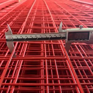 Clôture en treillis métallique soudé galvanisé enduit de poudre 6ftx10FT <span class=keywords><strong>Canada</strong></span> panneaux de clôture de construction temporaire - Product Image 6