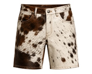 Pantalones cortos de cuero de vaca para hombre, diseño personalizado genuino, hechos a mano, estilo vaquero, premium - Product Image 3