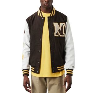 Chaquetas Varsity Personalizadas para Hombre 2026, al por Mayor, con Revestimiento, Diseño Nuevo, MOQ Bajo, Transpirables, con Logotipo Bordado en la Parte Delantera - Product Image 1