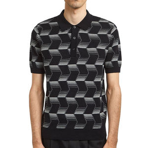 K_T Men Polo Premium Quality Short Sleeve Shirt <b>3</b> Buttons Closure Polo Shirt New Clothing Wholesale - Product Image 1