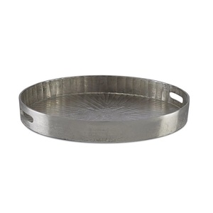 Plateau en acier conçu pour servir les boissons, les repas et les rafraîchissements, avec une structure robuste et un usage quotidien élégant - Product Image 5