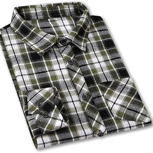 Camisa de Trabajo Ignífuga a Cuadros con Bolsillos en el Pecho, Venta al Por Mayor de Fábrica, Compatible con FR, para Soldador - Product Image 3