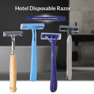 Maquinilla de Afeitar de Seguridad de Aluminio para Hotel, Maquinilla de Afeitar Manual de Una Sola Cuchilla, Fácil de Guardar, Tamaño Compacto, Ideal para Viajes de Negocios - Product Image 2