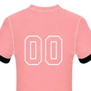 Maillot de football rose bébé à manches courtes, léger, uniforme sportif, tenue d'entraînement, vêtements d'équipe - Product Image 4