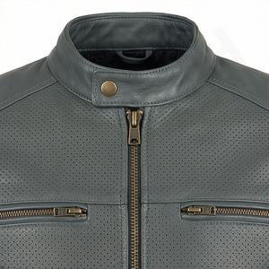 Chaqueta de Motociclista de Cuero Genuino para Hombre de la Mejor Calidad, Nueva Colección de Invierno, Chaquetas de Motocicleta con Protecciones Desmontables Personalizadas - Product Image 4