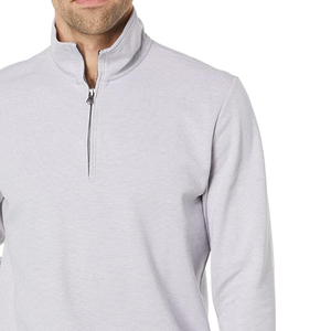 Sweat-shirt pour homme à demi-zip, design personnalisé, prix abordable, chaud pour l'hiver / Vêtement décontracté, sweat-shirt uni pour homme, best-seller, service OEM - Product Image 4
