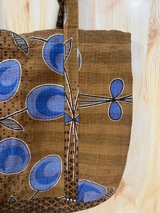 Sac fourre-tout matelassé léger style bohème couleur unie grande capacité en coton pour femme toutes saisons - Product Image 4