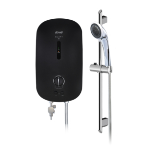 Meilleur prix SMART 18E 3.5KW chauffe-eau électrique instantané sans réservoir en noir Test automatique pour douche de pluie dans la salle de bain et l'utilisation de camping-car - Product Image 1