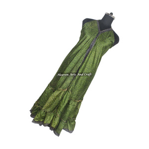 Nuevo Sari Indio Largo de Seda con Estampado Floral Vintage, Vestido Elegante para Mujer, Vestido de Noche sin Mangas, Vestidos de Fiesta para Mujer - Product Image 1