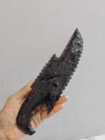Couteau en Obsidienne Noire, Cristal Volcanique Naturel, Décoration Gothique, Altar, Chambre Sorcière, Méditation, Cadeau Spirituel, Pierre Précieuse Rafay 1000 Ct