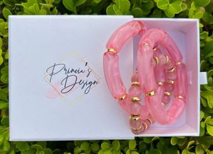 Vintage Resin Wrist Bangle <b>Bracelet</b> Stackable Lightweight Handmade Fashion Bangles Carved Floral Design <b>Crystal</b> Rhinestone - Product Image 5