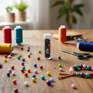 ILAN Perline Nere da 8mm per Gioielli e Artigianato - Product Image 3