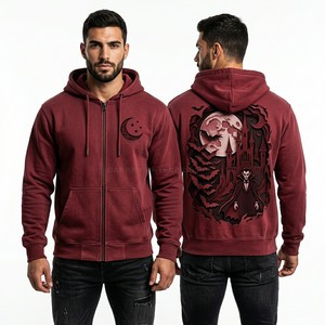 Sweat-shirt à capuche personnalisé pour homme avec illustration Vampire Knight, streetwear, pull en molleton, veste à capuche, fabricant - Product Image 6