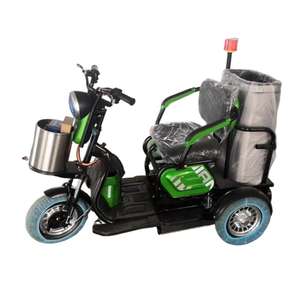 รถเก็บขยะไฟฟ้าแบบสามล้อที่เป็นมิตรกับสิ่งแวดล้อม - Product Image 1
