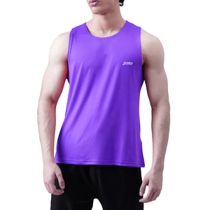 Débardeur de course à séchage rapide pour hommes, gilet d'entraînement sans manches, vêtements de sport légers pour les activités de plein air - Product Image 1