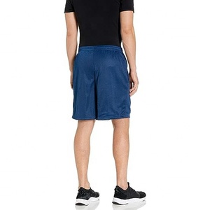 Shorts de bain pour hommes à taille élastique personnalisable avec cordon de serrage, shorts de course en nylon, shorts de plage en maille 100% polyester pour hommes - Product Image 3