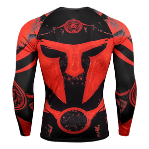 Chándal de Compresión Personalizado para Hombre, de Alta Calidad, Secado Rápido, Tejido Elástico, Ropa Deportiva para Gimnasio, Proveedor y Fabricante OEM - Product Image 5