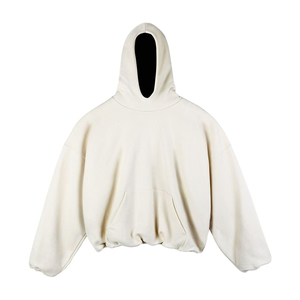 Vente en gros de sweats à capuche vierges, nouvelle collection, épais, en coton, coupe oversize, pour hommes, personnalisables (OEM) - Product Image 3