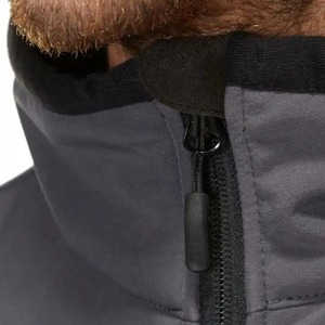 Chaqueta Softshell de Poliéster Personalizada de Moda 2024 para Hombre y Mujer, de Alta Calidad, con Cuello Alto y Cremallera, Estilo Casual de Invierno, con Letras, Estilo Urbano - Product Image 6