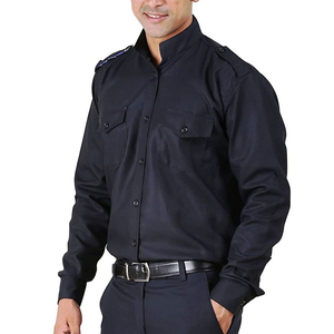Uniformes de Guardia de Seguridad Privada, Ropa de Trabajo de Verano de Lona Blanca con Camisa de Manga Corta para Guardias de Seguridad, Venta al Por Mayor - Product Image 1
