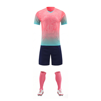 Tenue de football de haute qualité, uniforme de football sublimé, kit personnalisé pour hommes, fabrication professionnelle, manches courtes, imprimé