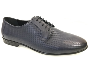 Zapatos Oxford de Vestir para Hombre, Negros, de Cuero Genuino, Punta Redonda, con Cordones, Suela de Goma Antideslizante, para Todas las Temporadas, Oficina, Carrera, Color Sólido - Product Image 1