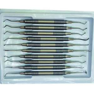 Juego de 10 Herramientas Dentales para Eliminar el Sarro y la Higiene Bucal, Kit de 10 Piezas de Acero Inoxidable para Limpieza Oral - Product Image 2