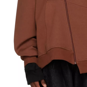 Sudaderas con cremallera personalizadas para hombre, de alta calidad, con cremallera completa, sudadera con capucha informal, ligera y a la moda. - Product Image 5