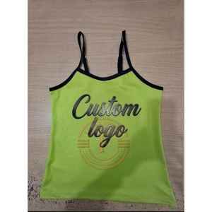 Athletic <b>Spaghetti</b> <b>Strap</b> <b>Tank</b> <b>Top</b> Supportive Yoga Gym Wear - Product Image 1