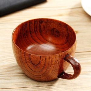 Solid Wood Coffee Mug Handmade Natural Wooden Mug Rustic Design Eco Friendly Drinking Mug for Cafe Use - Product Image 2