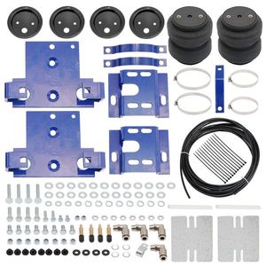 Rear Air <b>Helper</b> Spring Bag Leveling Kit 2001-2010 GMC for Sierra Silverado 2500 3500 HD 4WD/RWD Truck Suspensions Fit - Product Image 2