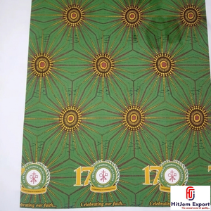 Vibrant Custom African Cotton Wax Print Fabric Europe Israel Islands Personalized Wedding Outfits Event Wear Textile - Product Image 4