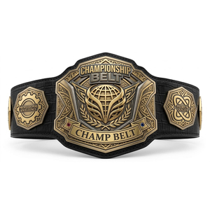 Ceinture de champion premium personnalisée OEM ODM, prix d'usine, finition de haute qualité, design durable pour les événements sportifs - Product Image 1