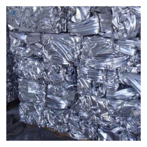 Láminas de aluminio reciclado 99.9% limpias, color blanco plateado, grado industrial, proveedor a granel de aluminio reciclable, entrega global - Product Image 1