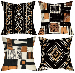 ปลอกหมอนและปลอกหมอนอิงผ้าลินินพิมพ์ลายสไตล์วินเทจ สำหรับใช้ในบ้าน โรงพยาบาล และโรงแรม - Product Image 1