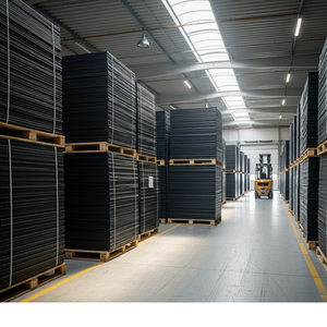 Láminas de Polipropileno PP Negras Cortadas a Medida para Mesas de Trabajo Industriales, Plástico de Ingeniería Resistente a Químicos y Duradero - Product Image 4